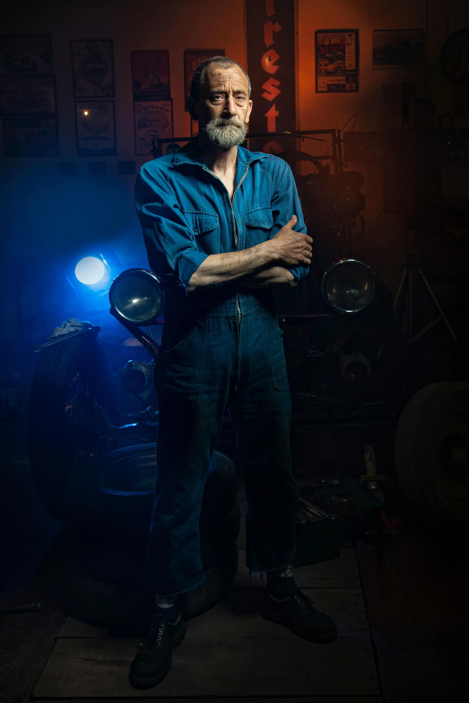 A Windmill Garage mechanic