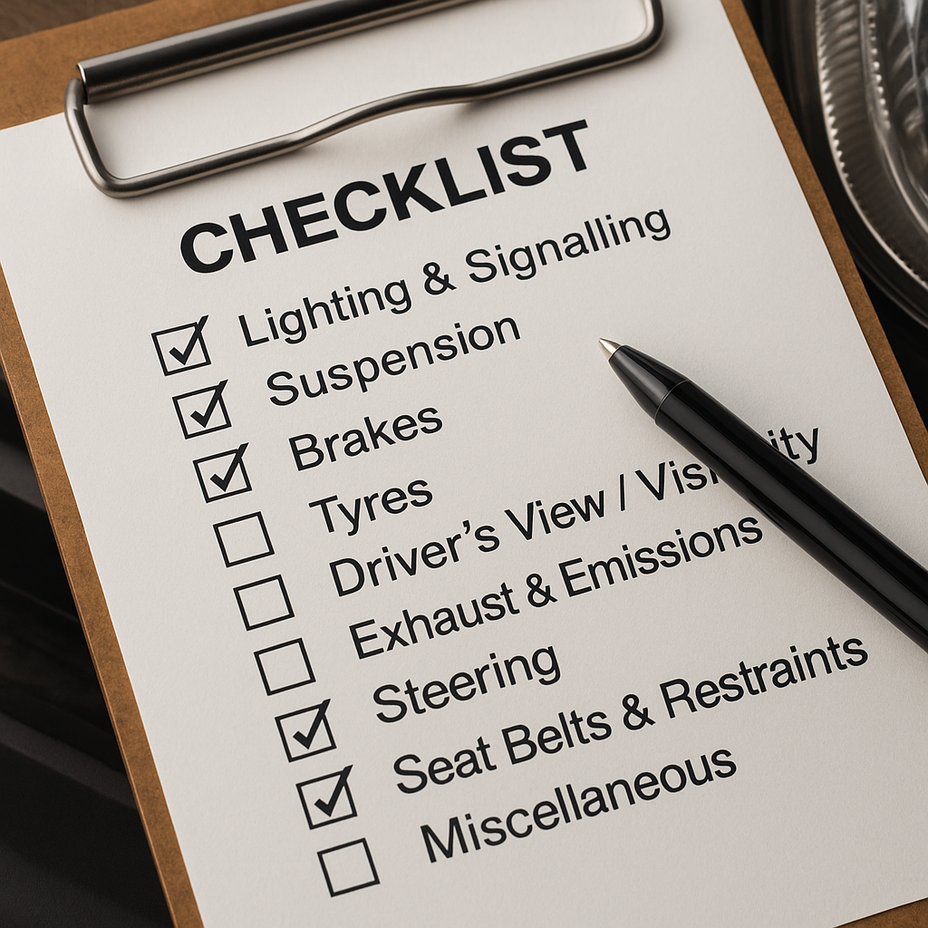 MOT Failures - Top 10 Reasons Cars Fail.