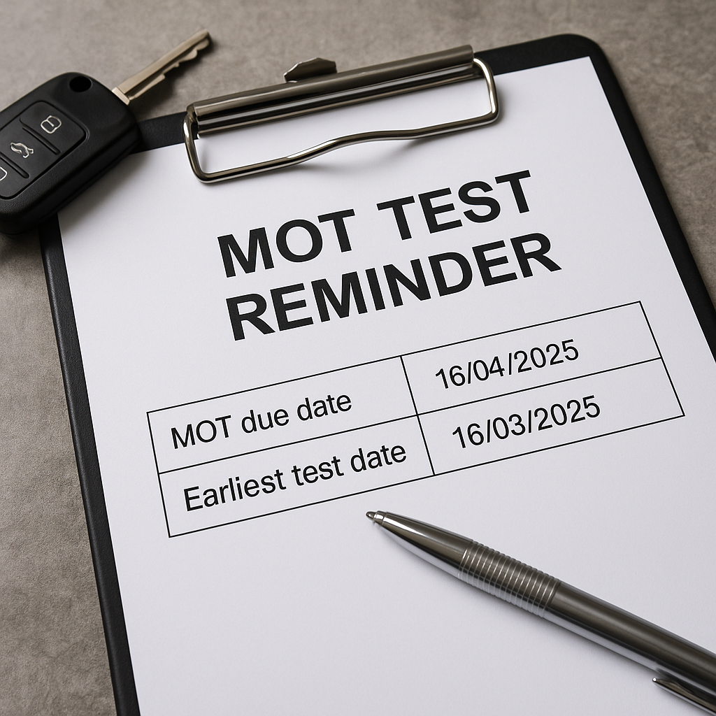 Earliest MOT Date Rules - Plan Your Test Smartly