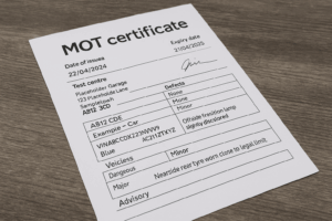 MOT Certificate Decoded - What Each Section Means