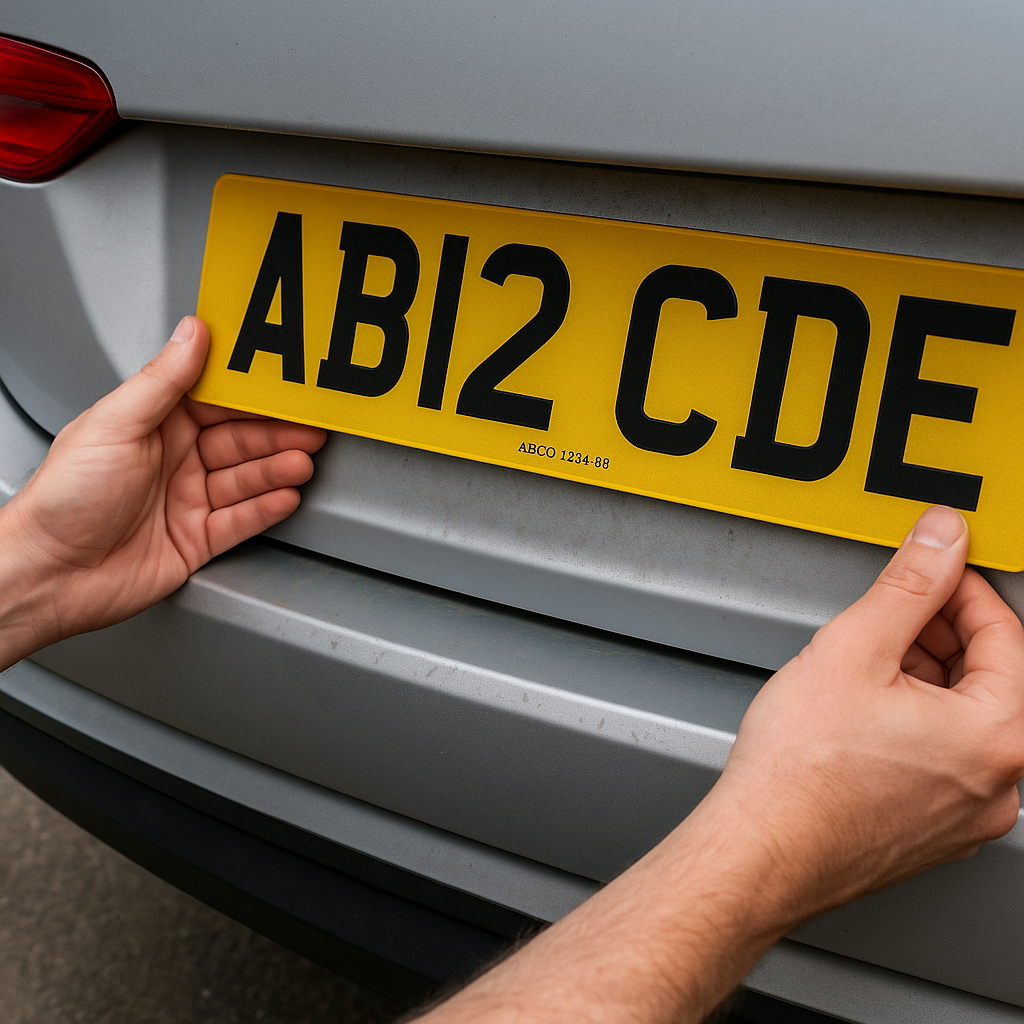 Number Plate Compliance - Fast MOT Win