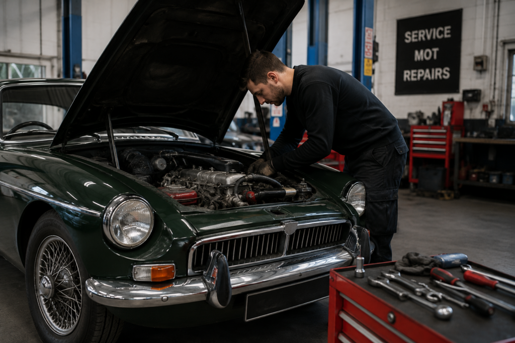 Classic Car Servicing: Keeping Classics Road-Legal