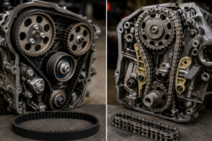 Timing Chain vs Belt: What Fails First?