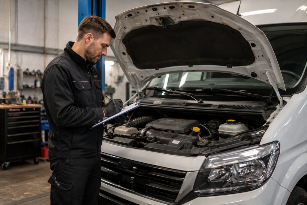 Van Service Checklist - Keep Your Business Moving