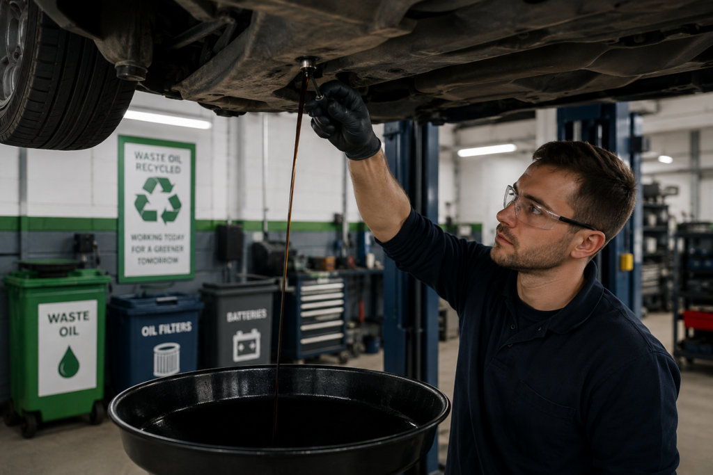 Eco-Friendly Servicing: Cutting Waste Oil